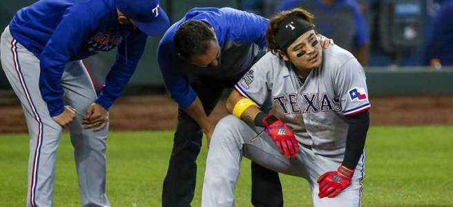 Rangers Choo Shin-soo Sprains Right Hand