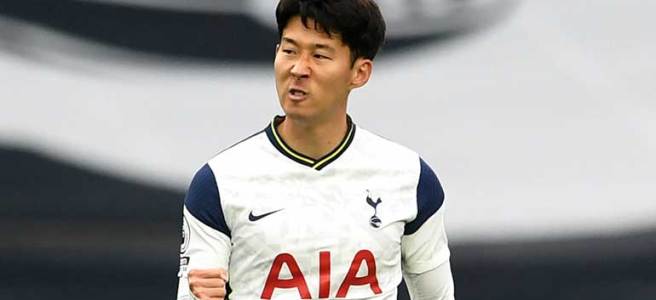 Son Heung-min Scores 8th Goal for Tottenham this Season