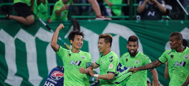 Jeonbuk Remains at the Top of K League