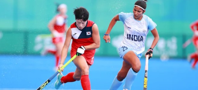 Korean Women’s Hockey Team Reaches Asian Games Semifinals